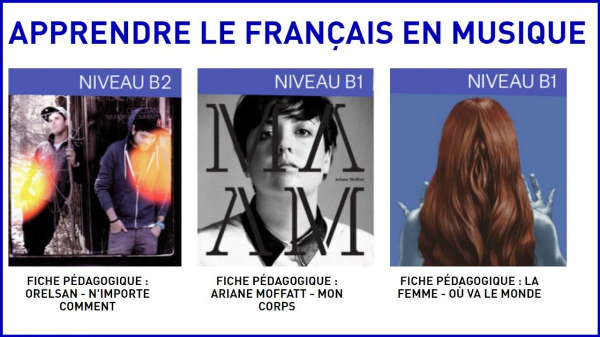 Apprendre le français en musique Institut français